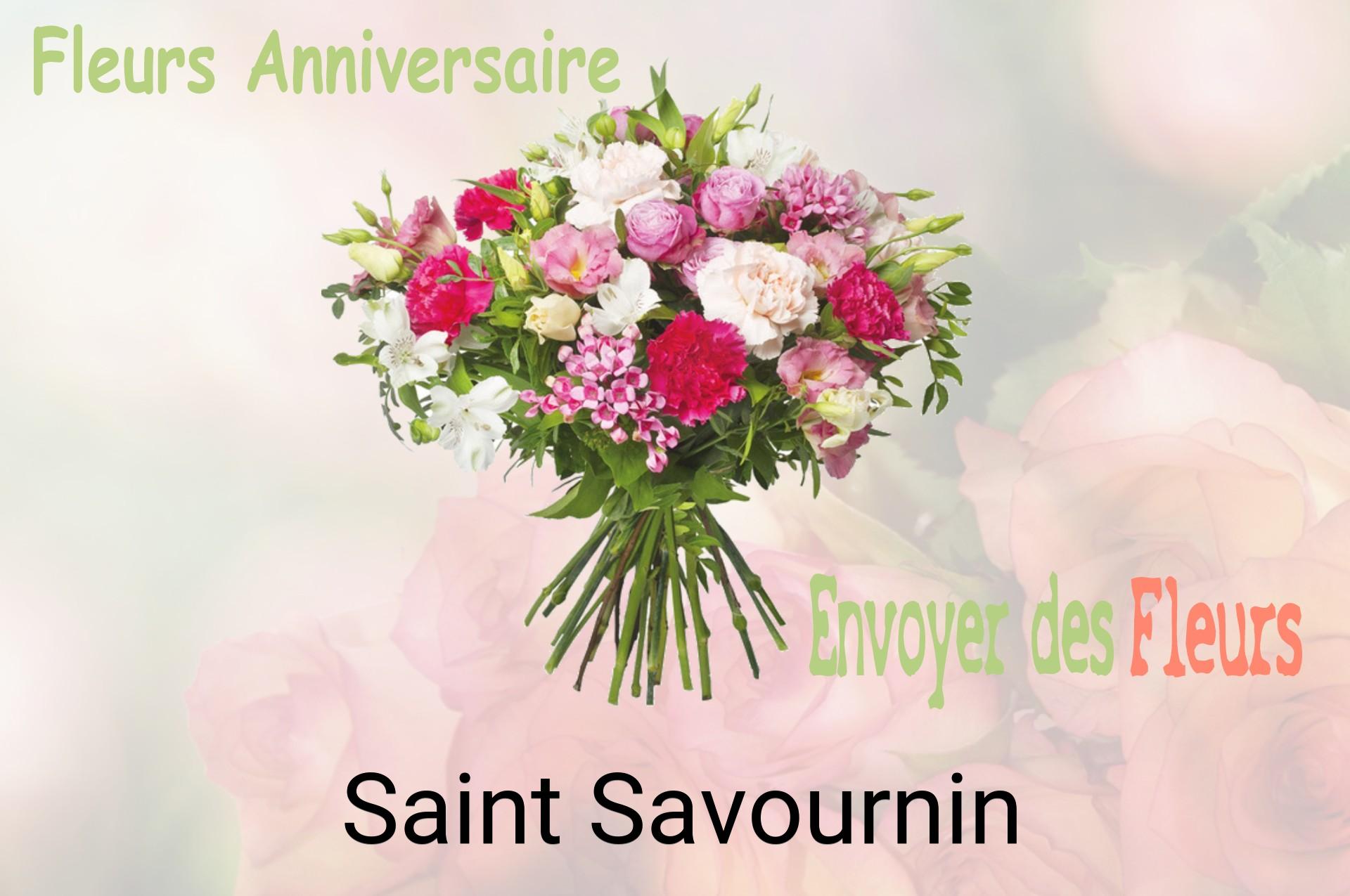 Bouquet de fleurs d’anniversaire livré à Saint-Savournin